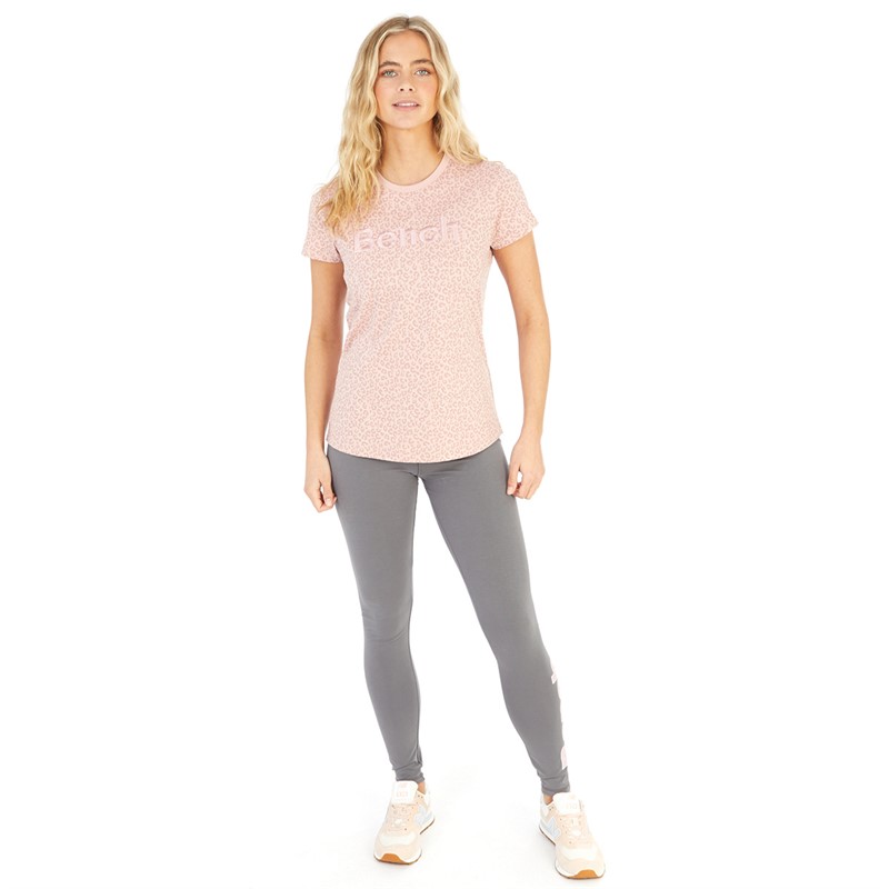 Bench Womens Vieve T-Shirt Light Dusky Pink