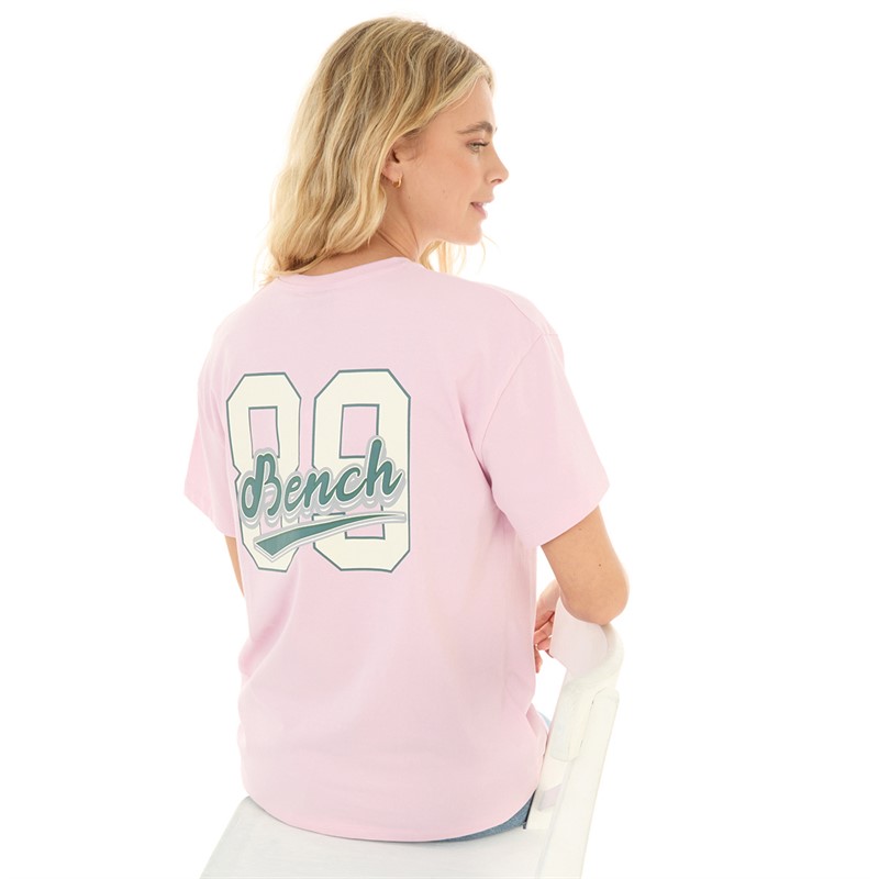 Bench Womens Rinna T-Shirt Light Pink Ash