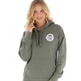 Bench Damskie Jette Bluzy z kapturami Khaki