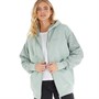 Bench Hoodie mit Reißverschluss Damen Salbei