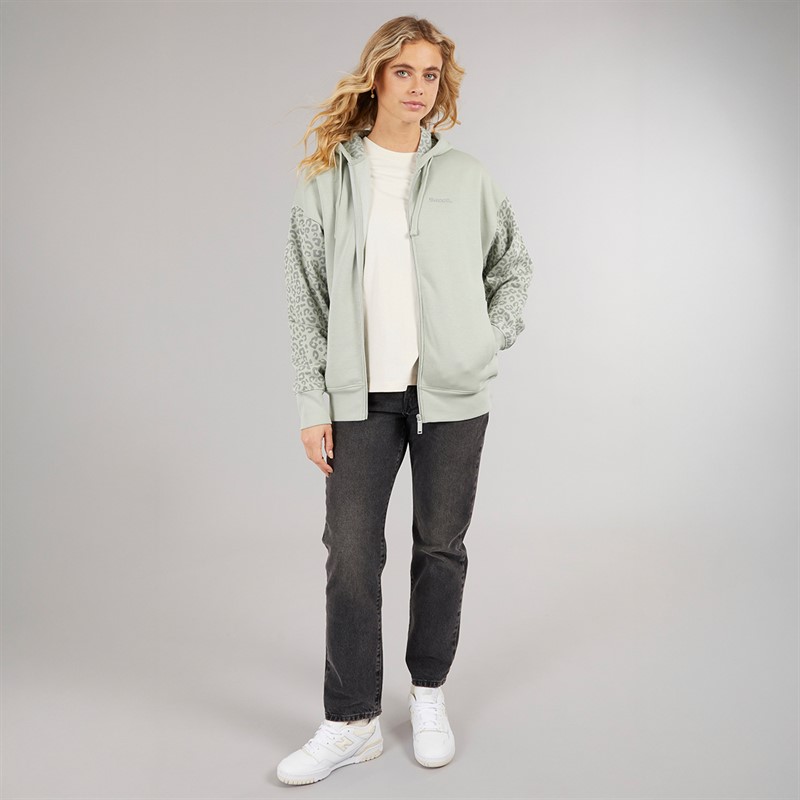 Sweat-shirt Zippé Femme Uwdiohq - Veste Oversize à Manches Raglan Color Block