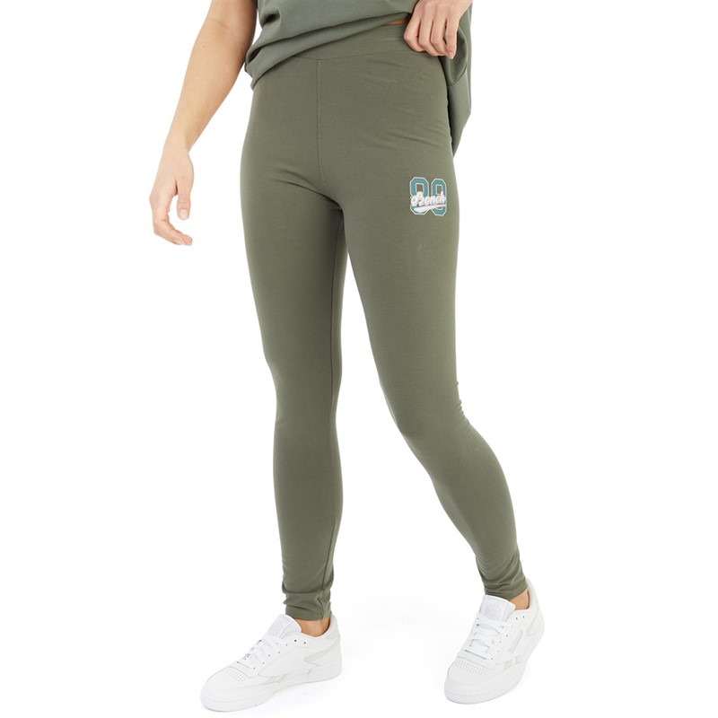 Bench Damskie Hollane Legginsy Khaki