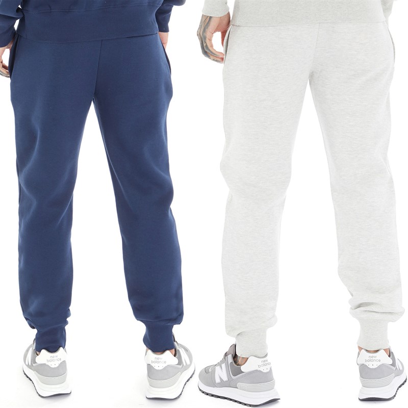 Bench Mens Halen Two Pack Joggers Navy/Ecru Marl