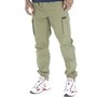 Bench Herren Cargohose Slim Fit mit Bündchen Hell Khaki