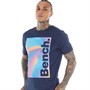 Bench Herre Bonna T-shirt Blå
