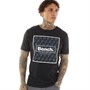 Bench Herren Ferrio T-Shirts Schwarz