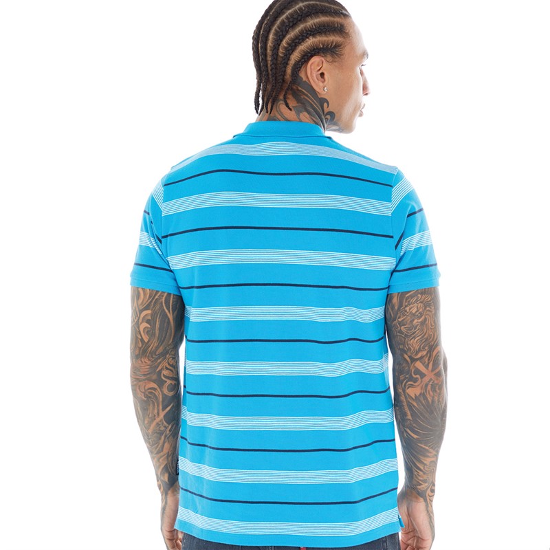 Bench Mens Trovam Polo Ocean Blue