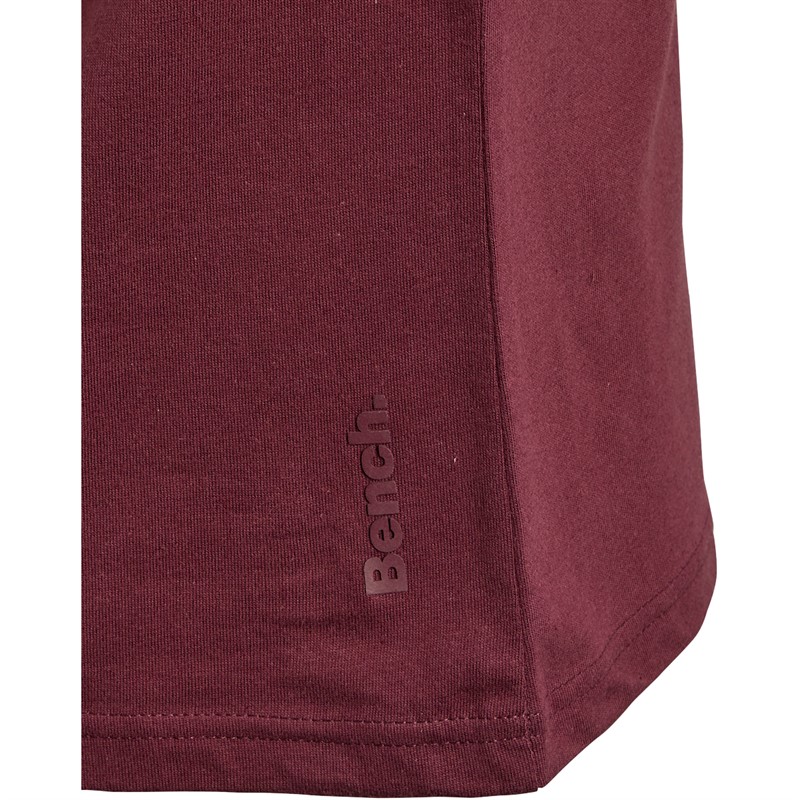 Bench T-Shirts Lapse Homme Bordeaux