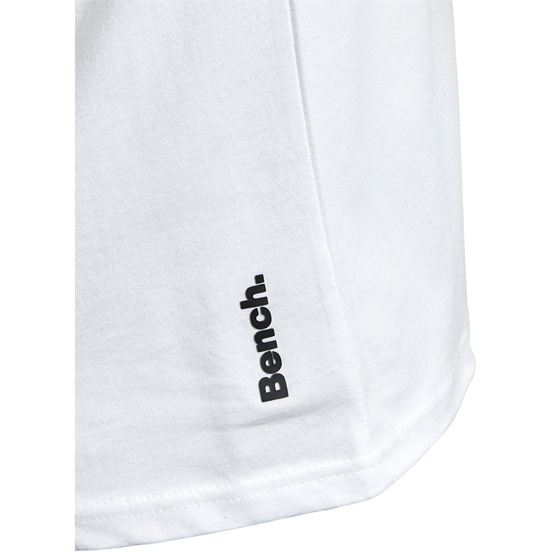 Bench Herre Leandro Spots T-shirts Hvid