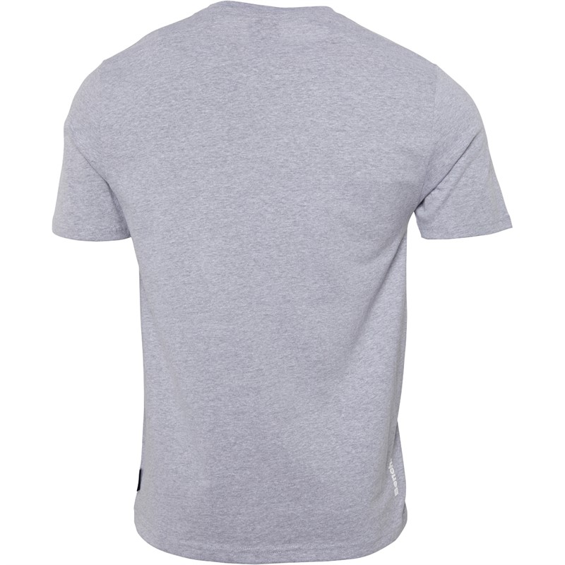 Bench Heren Swinton T-shirts Grijs