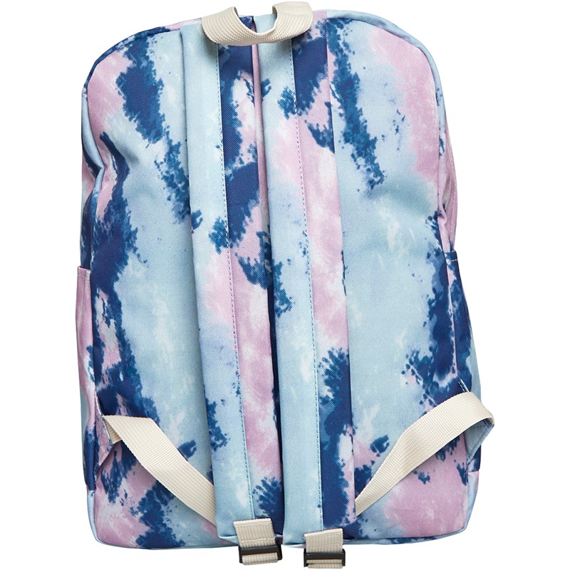 Bench Girls Logo Patterened Backpack Pink/Blue