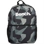 Bench Kids Logo Patterened Backpack Geometric Khaki Camo