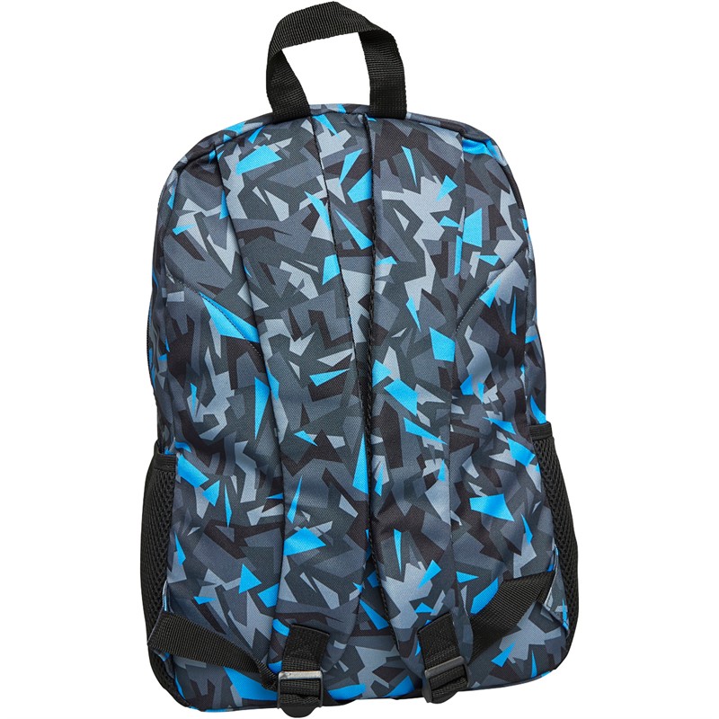 Buy Bench Kids Logo Patterned Backpack Grey/Blue