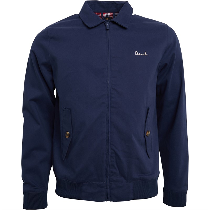 Bench Mens Harrington Jacket Navy