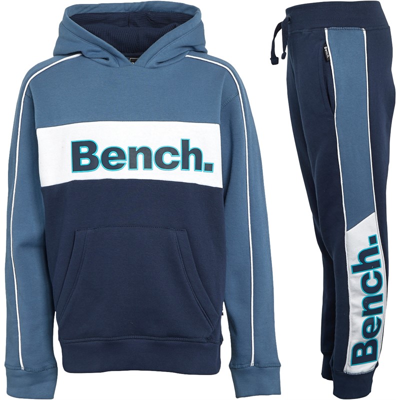 Bench Boys Ziparty Tracksuit Navy