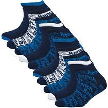 Bench Mens Robinson Ten Pack Trainer Liner Socks Assorted