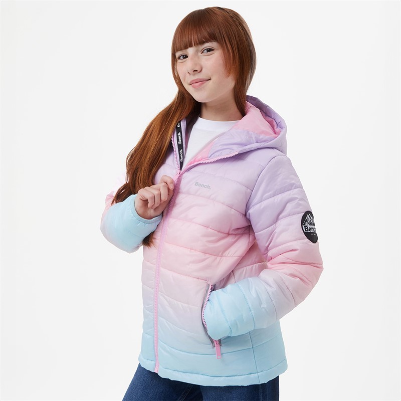 Bench Veste Fille Romola Ombre rose/lilas