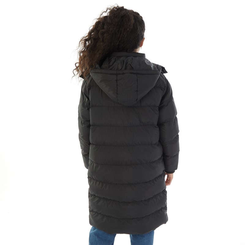 Bench Mädchen Eualie Pufferjacke Schwarz