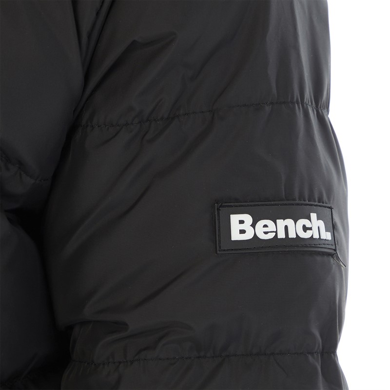 Bench Mädchen Eualie Pufferjacke Schwarz