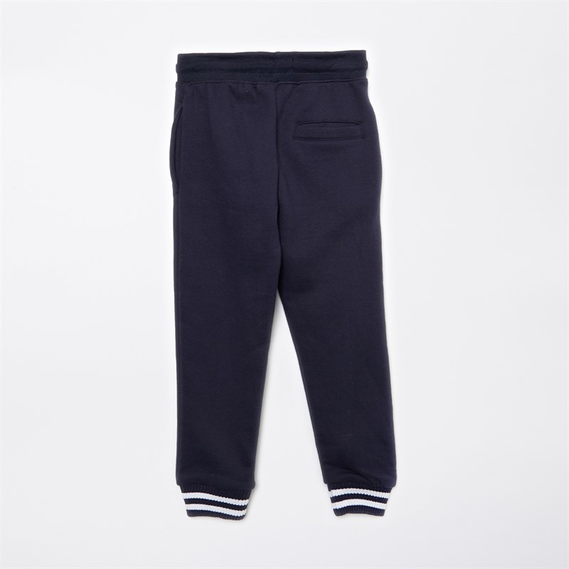 Bench Jongens Varsity Jas en Joggingbroek Set Marineblauw