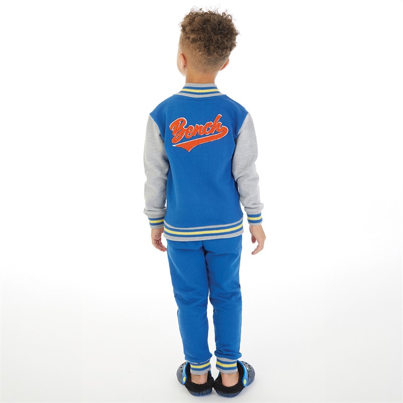 Bench Jongens Varsity Jack en Joggingbroek Set Blauw