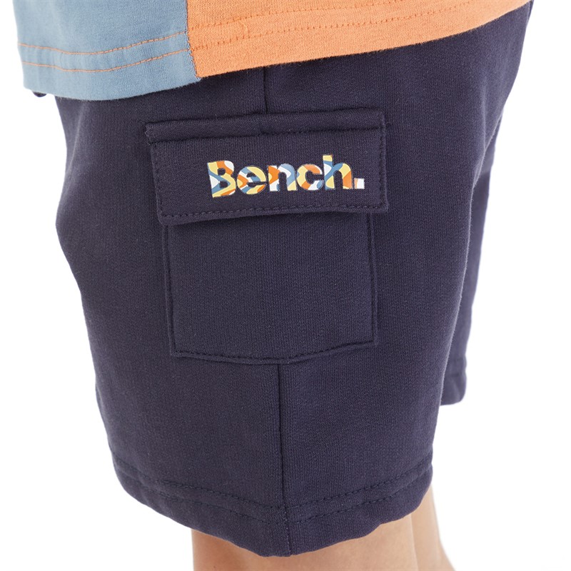 Bench Ensemble Garçon T-shirt, Short et Casquette Orange