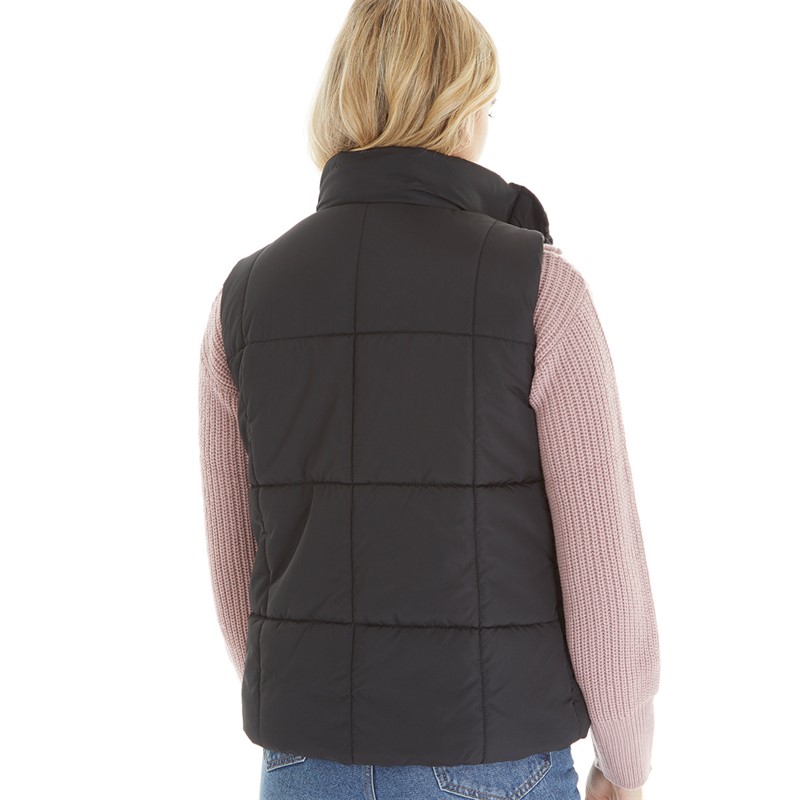 Bench Womens Avah Quilted Gilet Black