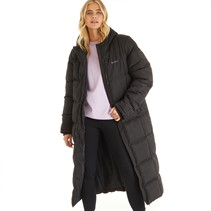 Bench Womens Polli Maxi Length Puffer Jacket Black