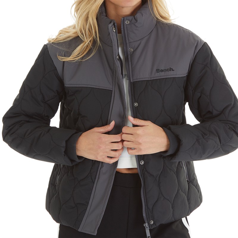 Bench Womens Jorgia Puffer Jacket Black