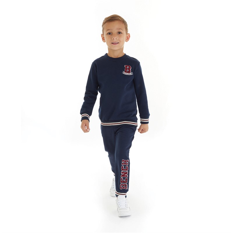 Bench Boys Sweatshirt and Joggers Set Navy