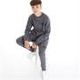 Bench Junge Techshun Trainingsanzug Stahlgrau