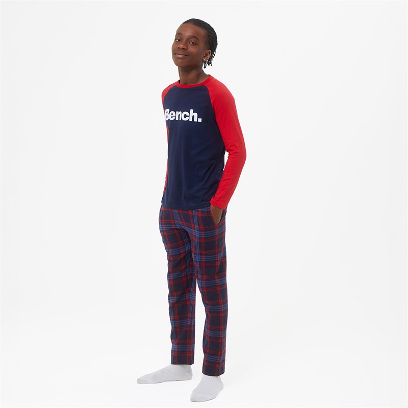 Bench Boys Clowes Pyjamas Navy/Red