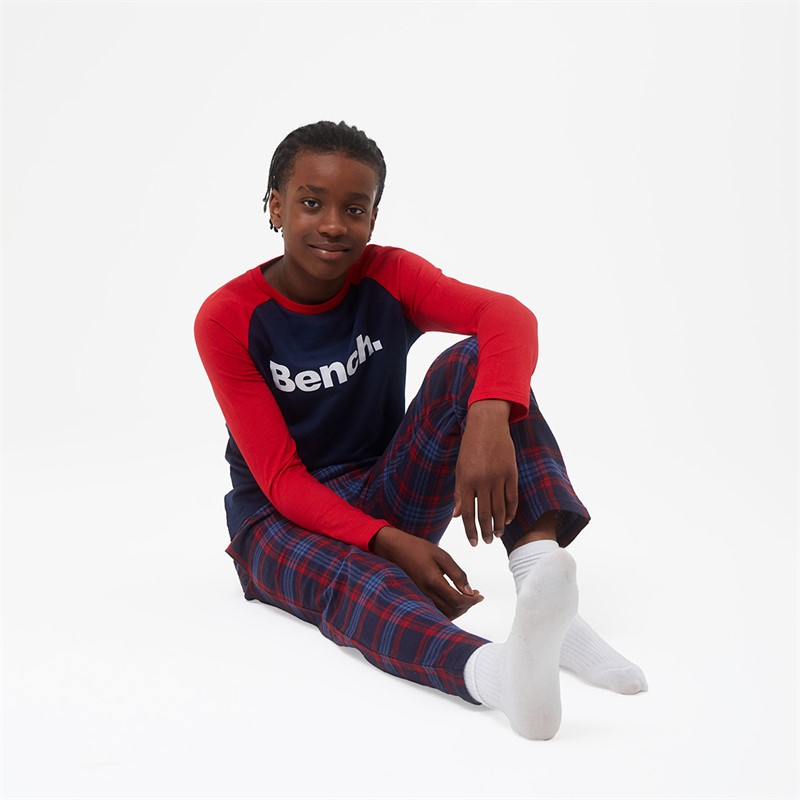 Bench Boys Clowes Pyjamas Navy/Red