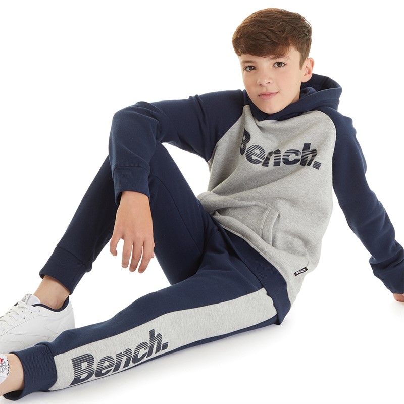 Bench Boys Lowtown Tracksuit Navy