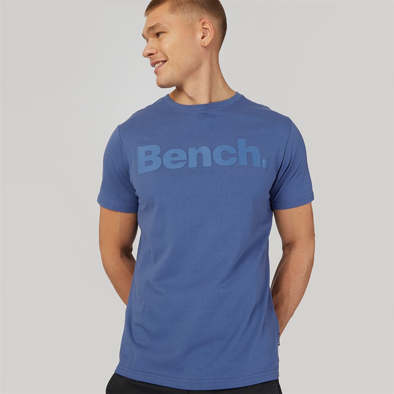 Bench T-Shirt Worsley Herren Mittelblau