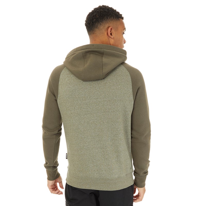 Bench Mens Saltney Hoodie Khaki Green