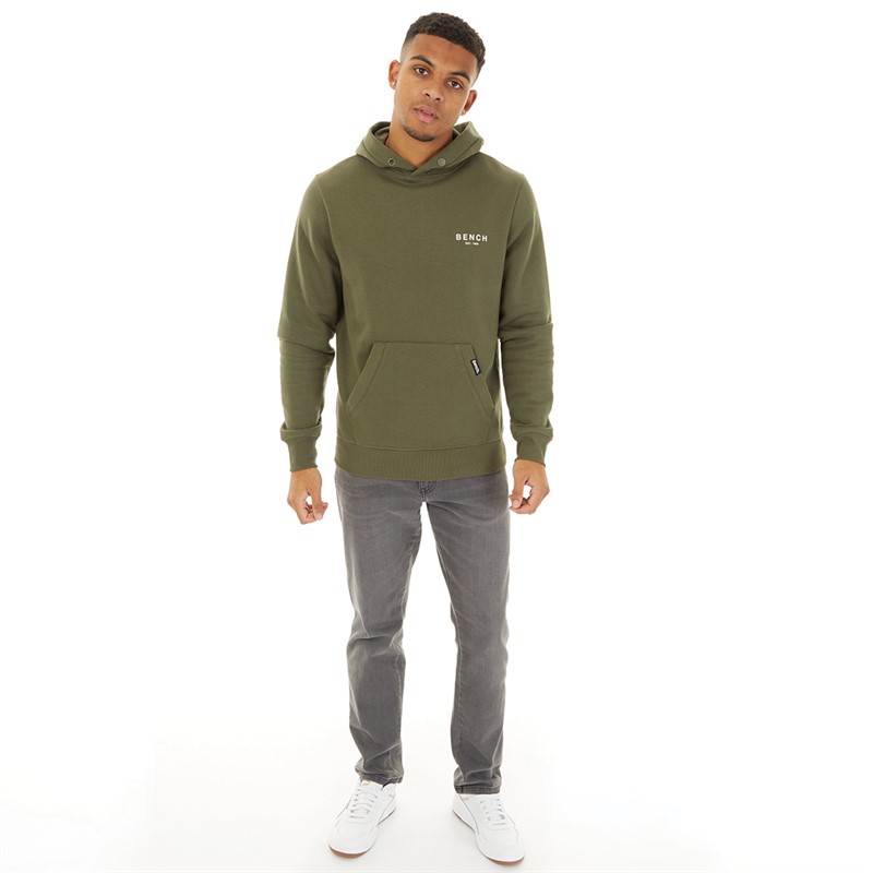 Bench Mens Mobbley Hoodie Khaki