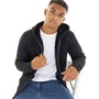 Bench Kapuzenpullover aus Melange-Strick Herren Marine