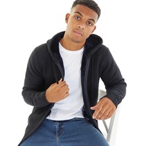 Bench Mens Melsa Knitted Hoodie Navy Marl