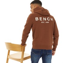 Bench Mens Mobbley Hoodie Sepia