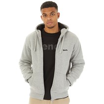 Bench Mens Baraz Hoodie Grey Marl