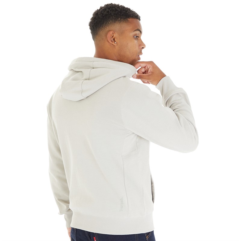 Bench Mens Braxton Hoodie Frost Grey