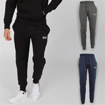 Bench Mens Three Pack Joggers Black/Navy/Charcoal Marl