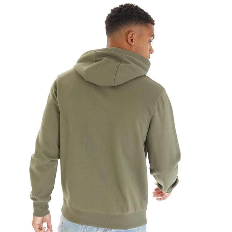 Bench Mens Probert Hoodie Khaki Green