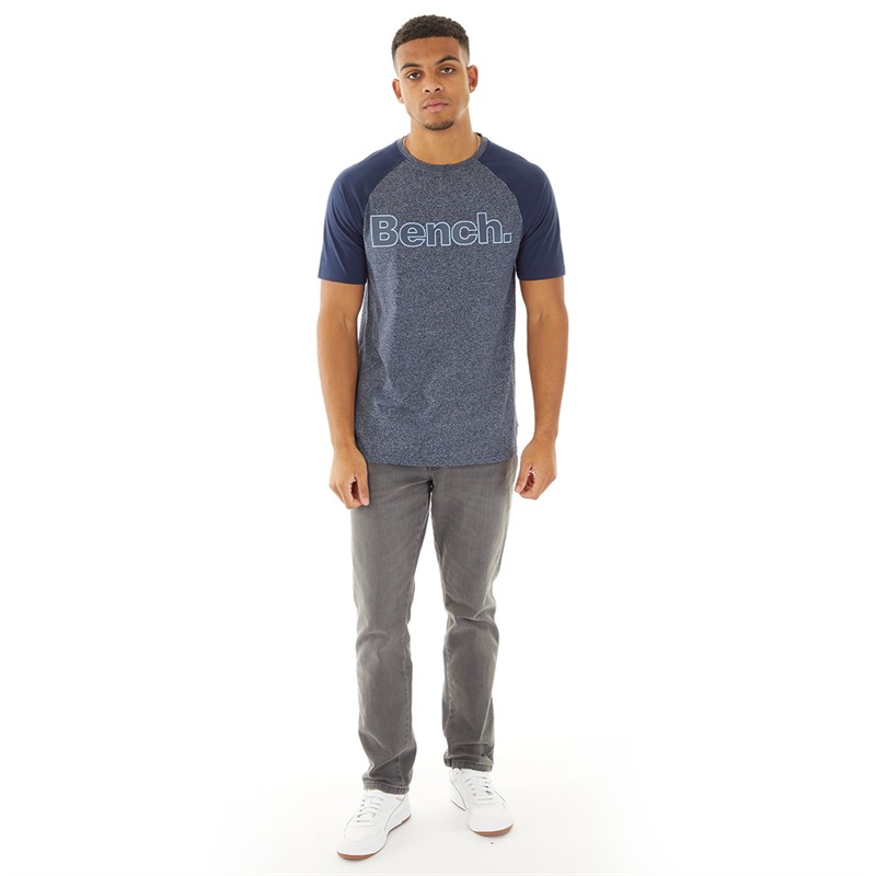 Bench Mens Runcorn T-Shirt Navy