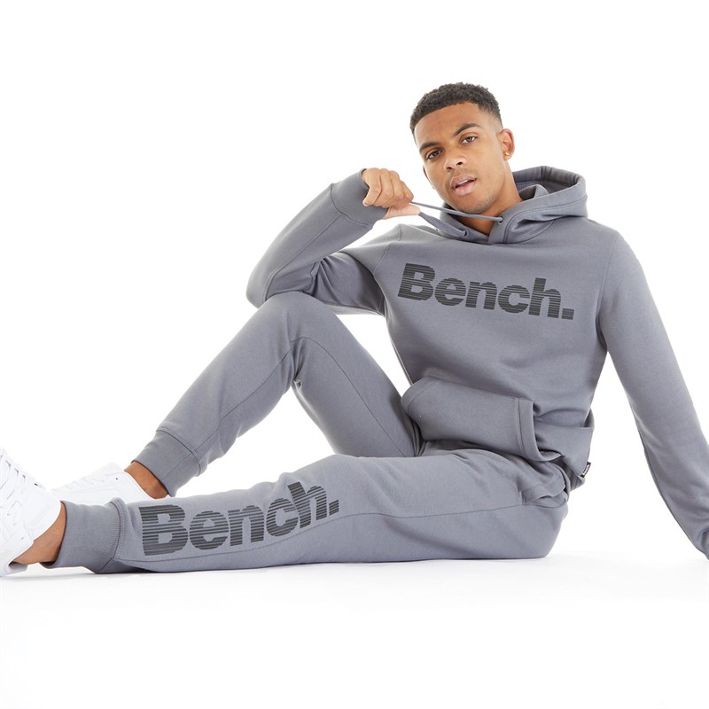 Bench Mens Skanley 22 Tracksuit Steel Grey