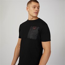 Bench T-Shirt Sandbach Schwarz herren