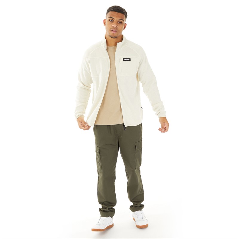 Bench Mens Wylden Fleece Ecru Marl