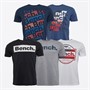 Bench Męskie Beoley T-shirty Multis