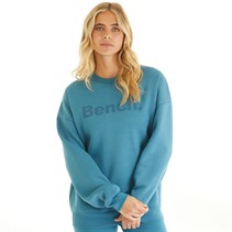 Bench Womens Haartz Sweatshirt Deep Teal